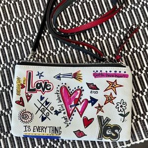 NWOT Brighton Clutch - Love is Everything